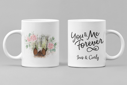 You & me forever - Wunsch Tasse