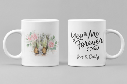 You & me forever - Wunsch Tasse