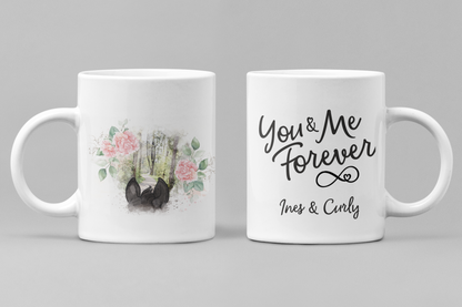 You & me forever - Wunsch Tasse