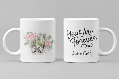 You & me forever - Wunsch Tasse
